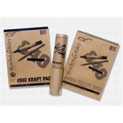 Borden & Rily Kraft Paper #840 Cloth Bound Pad of 50 sheets 9X12