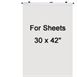 Safco 30" Hanging Clamps Print-Lock