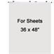 Safco 36" Hanging Clamps Print-Lock