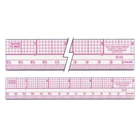 tenths ruler