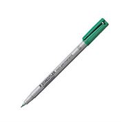 Staedtler Lumocolor 311 Pen Non-Permanent Superfine Green Box of 10