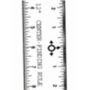 Fairgate Ruler Center Finding Ruler, Metric, 46cm