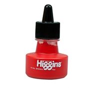 Higgins Ink Pigmented Ink Waterproof 1oz Red