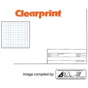Clearprint Vellum Engineer Titleblock 17x22 Grid 10x10 100 Sheets #10223520 LIMITED AVAILIABILITY