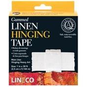 Lineco Gummed Linen Hinging Tape 1IN X 30FT
