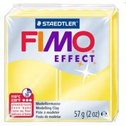 Fimo Effect Polymer Clay 57gm 2oz Translucent Yellow