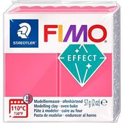 Fimo Effect Polymer Clay Soft 57gm 2oz Translucent Red