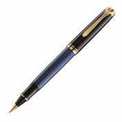 Pelikan Souveran R600 Black/Blue Rollerball Pen