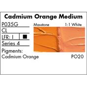 Grumbacher Pre-Tested Oil Paint 37ml Cadmium Orange Medium