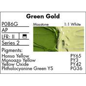 Grumbacher Pre-Tested Oil Paint 37ml Green Gold Hue