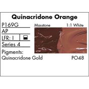 Grumbacher Pre-Tested Oil Paint 37ml Quinacridone Orange