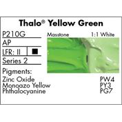 Grumbacher Pre-Tested Oil Paint 37ml Thalo Yellow Green