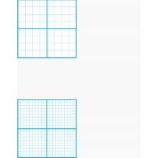 Translucent 18Lb 10x10 Grid 8.5 "X 11 " – Additional Image #1