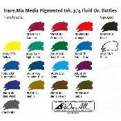 Koh-I-Noor Drawing Ink Trans Mix Media Red Violet 0.75oz – Additional Image #1