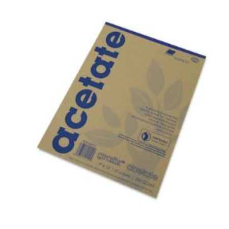 Acetate .003 Clear Pad 11" X 14" 25 Sheets – Additional Image #1