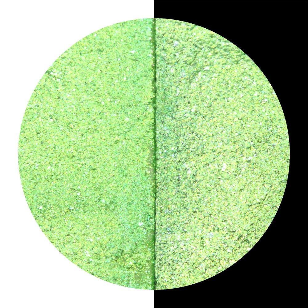 Coliro Pearlcolors Finetec Watercolor Pan Vibrant Green – Additional Image #1