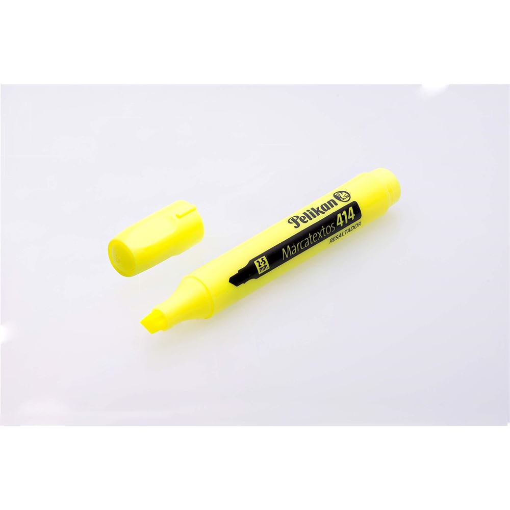Pelikan Text Marker 414 Yellow Highlighters, 10pc LIMITED AVAILABILITY, 3 BOXES LEFT – Additional Image #3