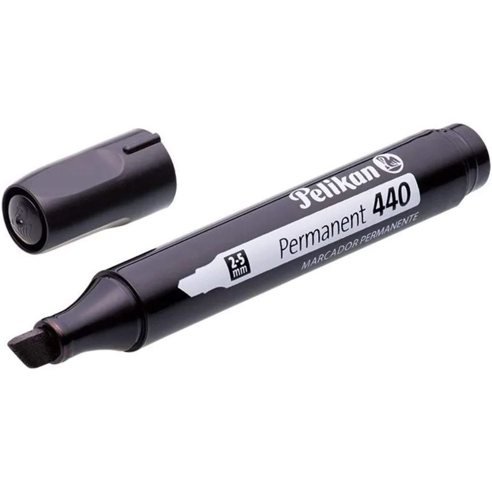 Pelikan 440 Permanent Marker, Box of 10, Black 10pc LIMITED AVAILABILITY, BOXES LEFT – Additional Image #1