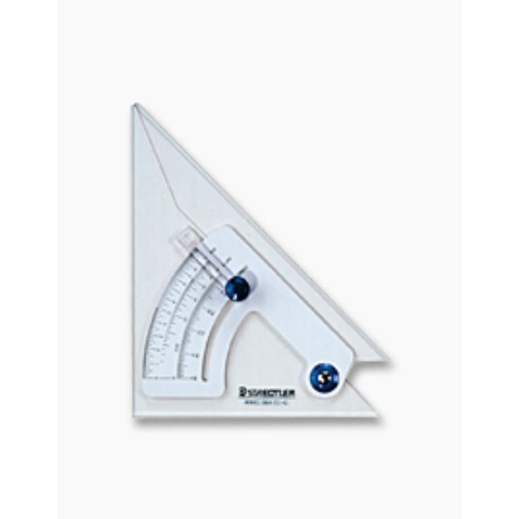 Staedtler Adjustable Triangle 10" with Slope and Rise