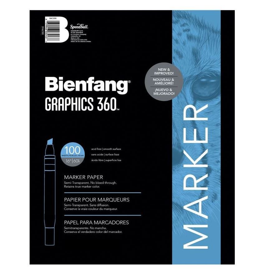 Bienfang Graphics 360 Translucent Marker Paper