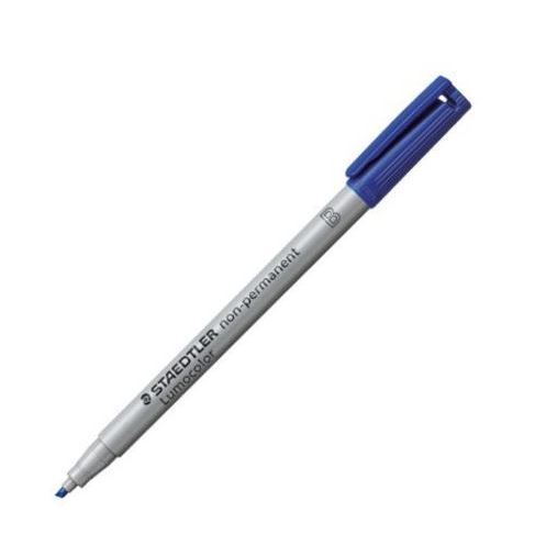 Staedtler Lumocolor 312 Pen Non-Permanent Broad Blue Box of 10