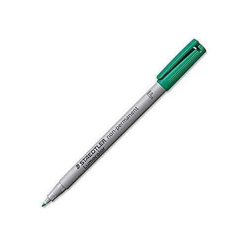 Staedtler Lumocolor 316 Pen Non-Permanent Fine Green Box of 10