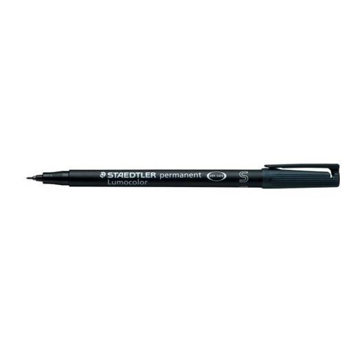 Staedtler Lumocolor 313 Pen Permanent Superfine Black, Pack of 10