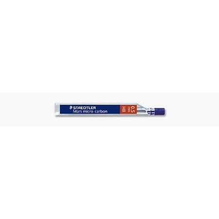 Staedtler Marsmicro leads 0.5mm 2H Degree Tube of 12 Leads