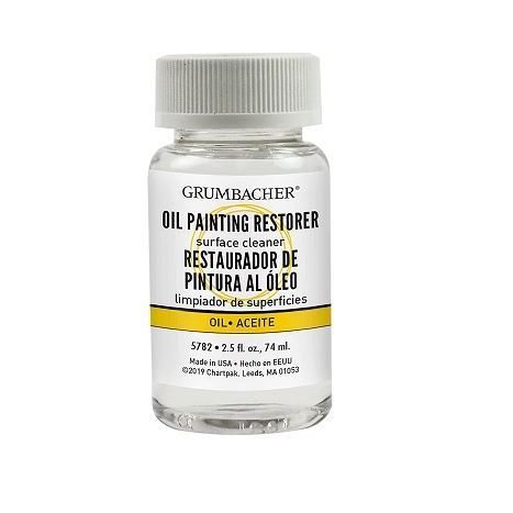 Oil Painting Restorer - Surface Cleaning Agent, 2.5 fl. oz.