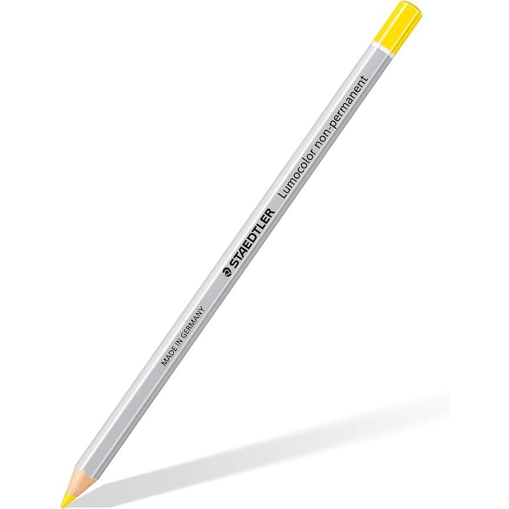 Staedtler Lumocolor Omnichrom Marking Non Permanent Yellow Pencil LIMITED AVAILABILTY