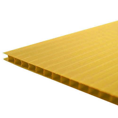 Du-All Plasticor Corrugated Board 24X36 Yellow 4mm