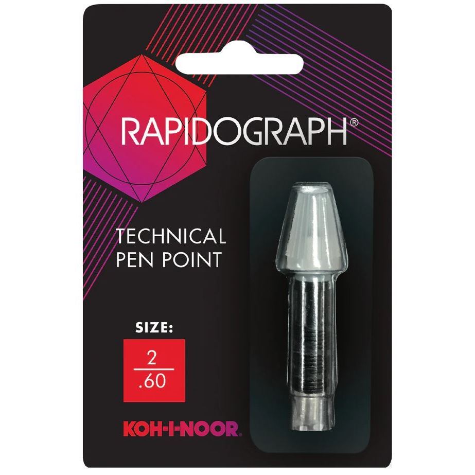 Koh-I-Noor Rapidograph SS Replacement Point 2/.60