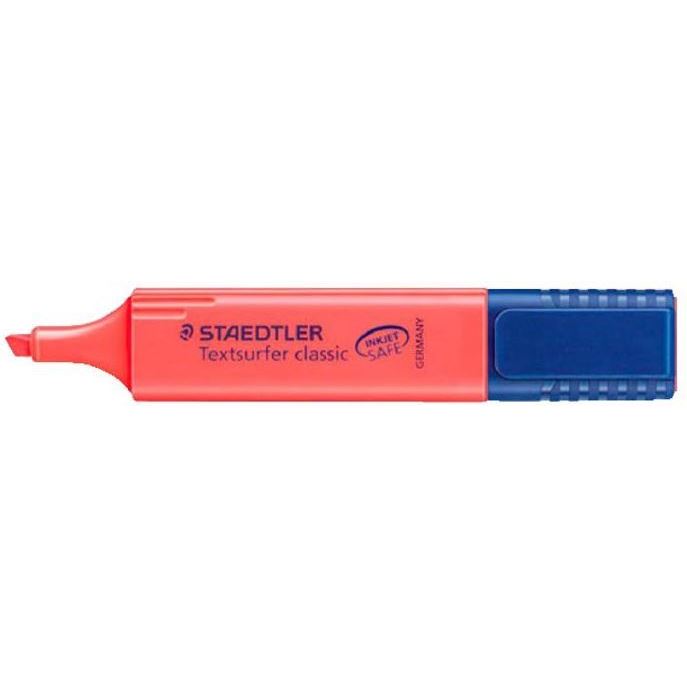 Staedtler Textsurfer Classic Highlighter Red-Qty of 10