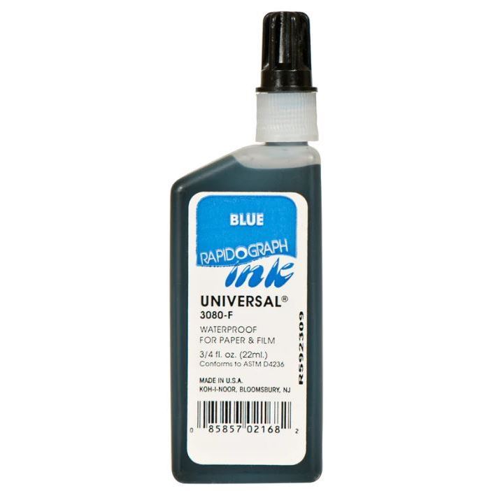 Koh-I-Noor Universal Ink Blue .75oz