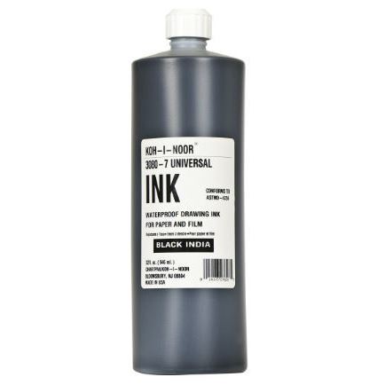 Ink Universal Drawing 32 oz Black 3080-7-BLA