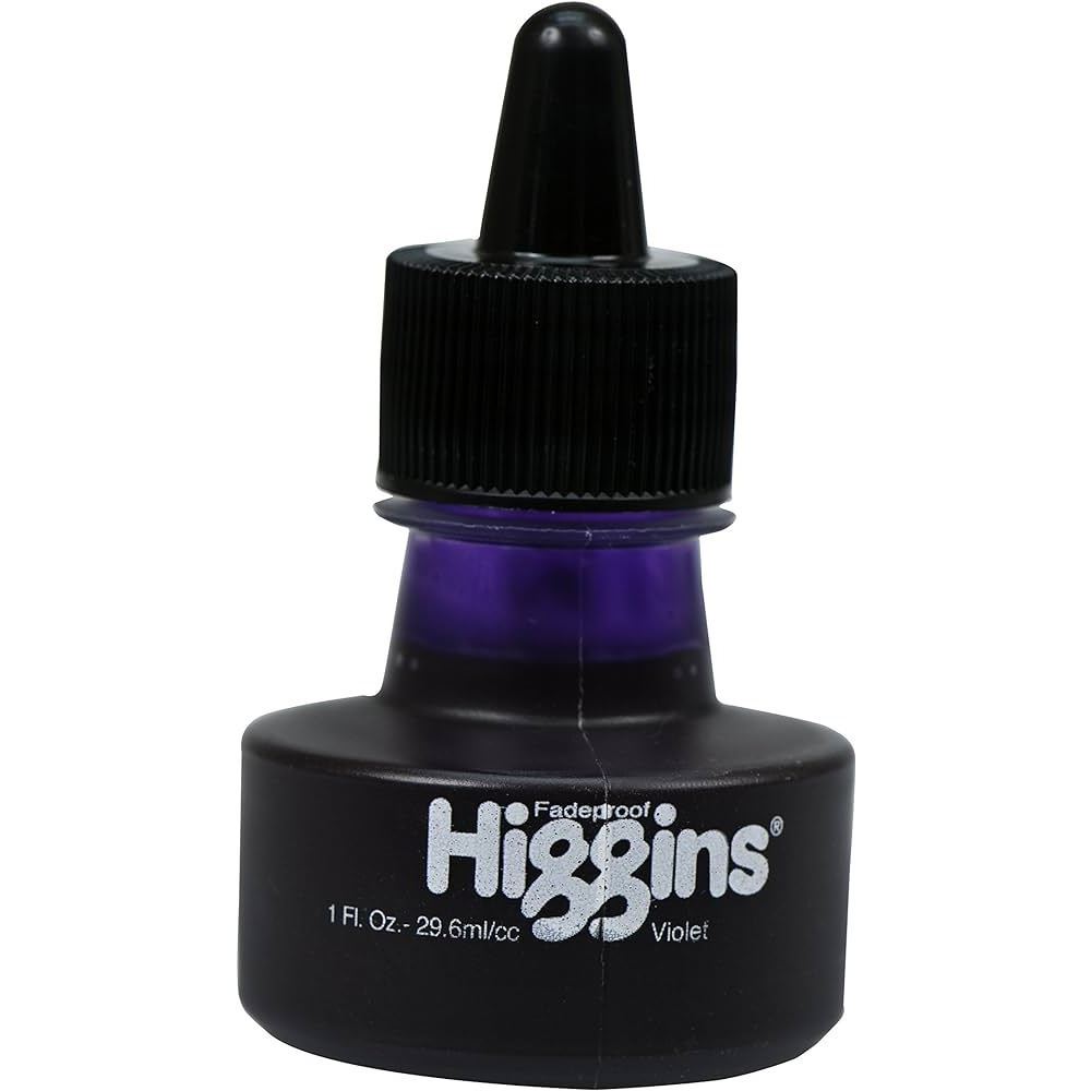 Higgins Ink Non-Waterproof 1oz Violet