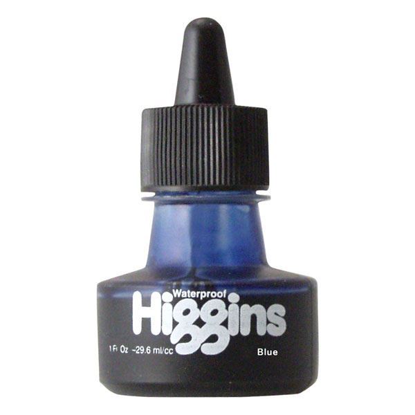 Higgins Ink  Non-Waterproof 1oz Blue