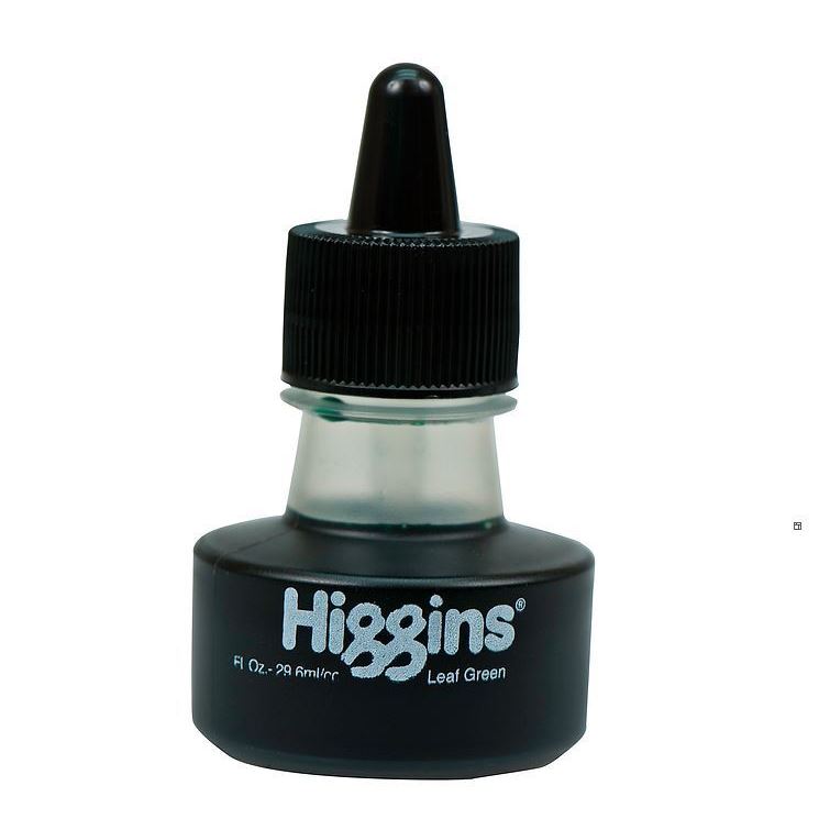 Higgins Ink  Non-Waterproof 1oz Leaf Green