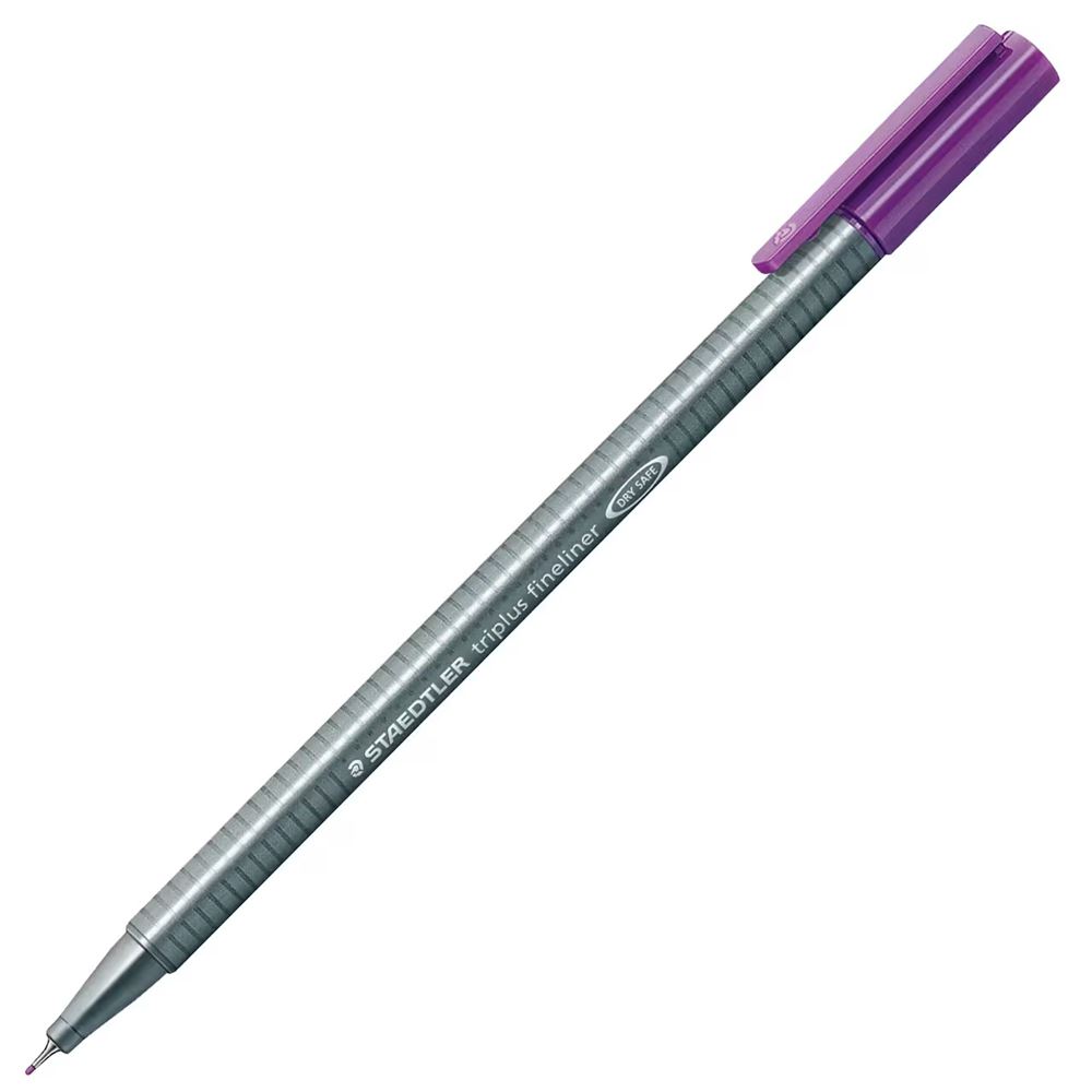 Staedtler TriPlus 334-6 Violet Fineliner Pen