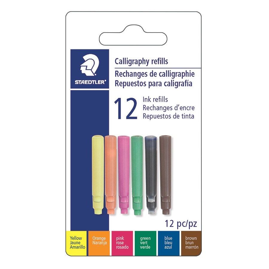 Staedtler Watercolor Crayons - Assorted Colors - 12/ Pack