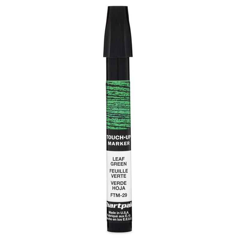 Chartpak Wood Frame Touch-Up Marker, Tri-Nib, Leaf Green, 1 Each (ftm29), Size: 1 Pack