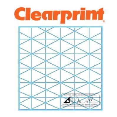 Clearprint Gridded Vellum Isometric 18x24 50 Sheet Pad #10005422 LIMITED AVAILABILITY