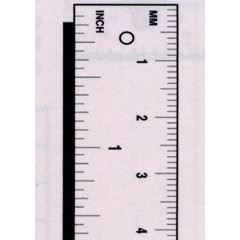 Fairgate 18 Eluxite Aluminum Centering Ruler