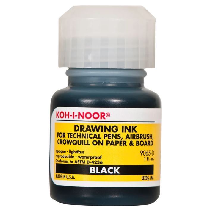 Ink Drawing 1 oz Black