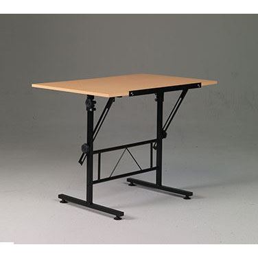 Martin Table Smart Drawing, Craft, Hobby Table Birch Wood Melamine Top
