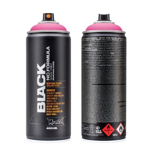 Montana Black 400ml High-Pressure Cans Spray Color Pink Panther