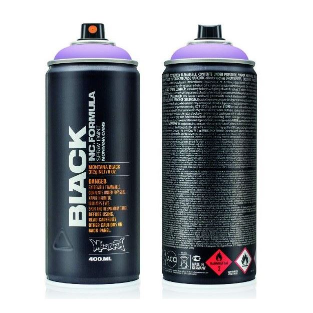 Montana Cans Black 400ml Spray Paint Ms Jackson