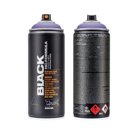 Montana Black 400ml High-Pressure Cans Spray Color Royal Purple
