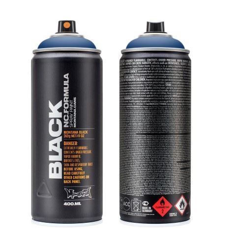 Montana Black 400ml High-Pressure Cans Spray Color Ultramarine