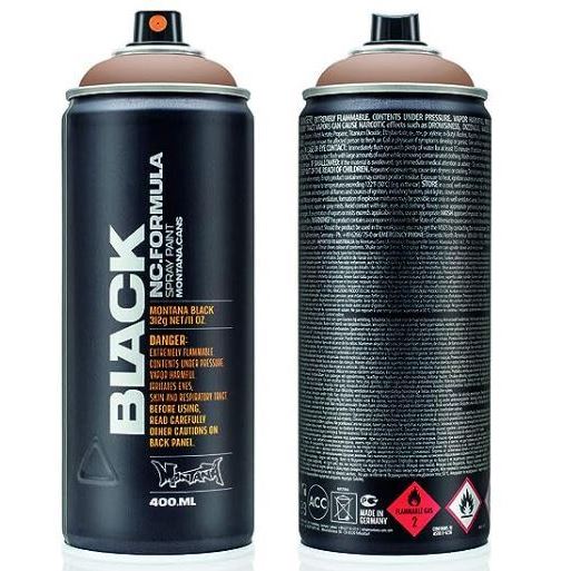 Montana Cans Black 400ml Spray Paint Frapee
